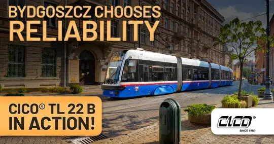 MZK Bydgoszcz chooses CICO® TL 22 B!