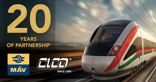 CICO® & MÁV - 20 Years of Partnership Driving the Future of Rail in Hungary